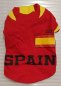 Preview: Fussballtrikot für Hunde-Spanien