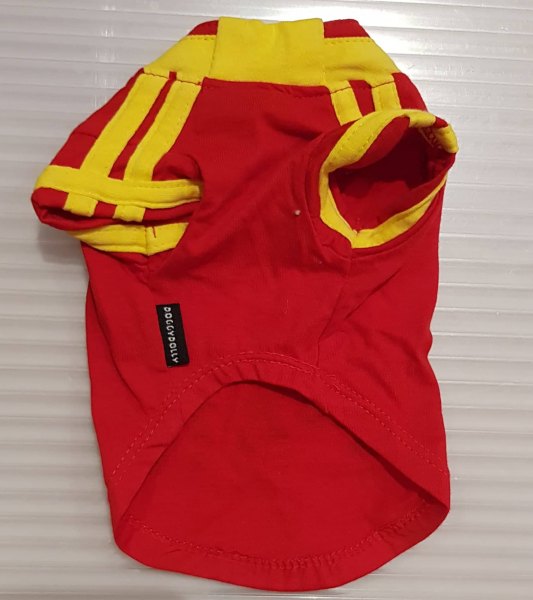 Fussballtrikot für Hunde-Spanien